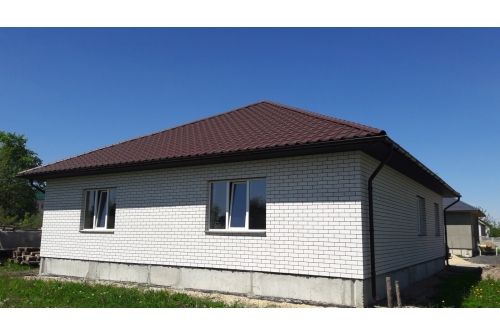 Металлочерепица "Камея" ("Kamea") v01 0,5 Satin Matt RAL 8017 шоколад, заказать, купить, стоимость, доставка, цена, москва