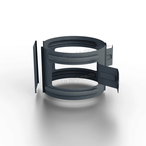 Держатель трубы (на дерево) МЕТАЛЛ ПРОФИЛЬ Foramina Freeze D100 Grey купить в Москве цена с доставкой в Фелиз Хаус