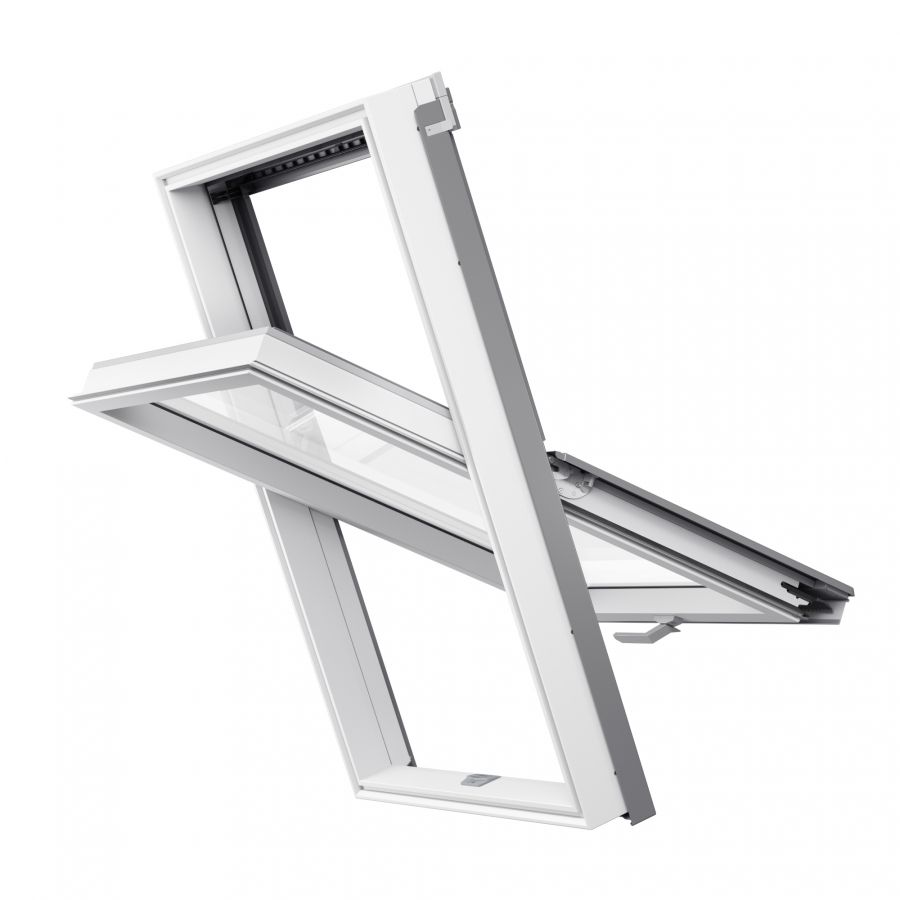 Мансардное окно RoofLite SOLID PVC APY B900 Фелиз Хаус