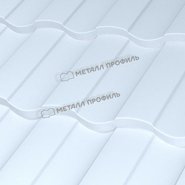 Металлочерепица МЕТАЛЛ ПРОФИЛЬ Монтекристо-X NormanMP (ПЭ-01-9003-0.5), заказать, купить, стоимость, доставка, цена, москва