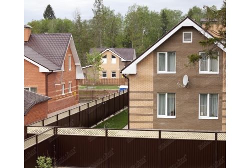 Труба круглая соединительная Grand Line 90мм 1м RAL 8017 шоколад купить в Москве цена с доставкой в Фелиз Хаус