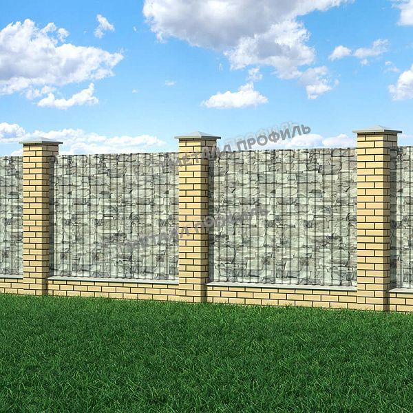 Профлист МЕТАЛЛ ПРОФИЛЬ МП-20x1100-B (ECOSTEEL-01-БелыйКамень-0,5), заказать, купить, стоимость, доставка, цена, москва