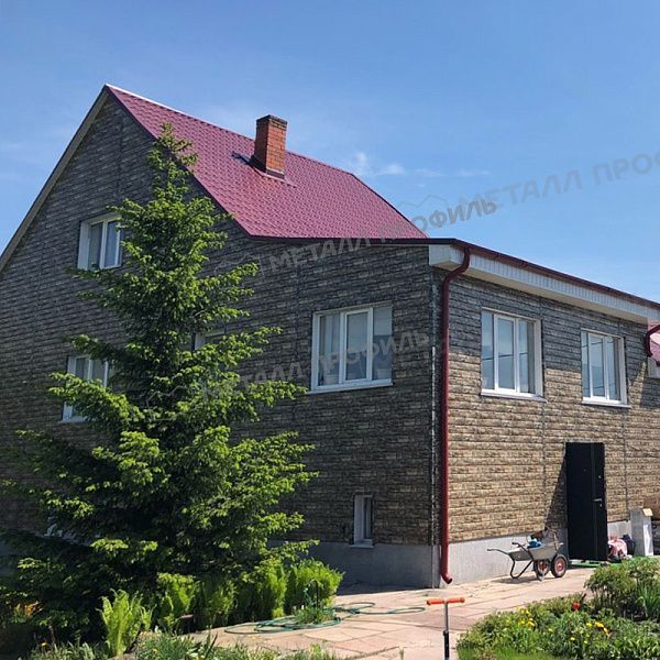 Сайдинг МЕТАЛЛ ПРОФИЛЬ Lбрус-XL-14х335 (ECOSTEEL-01-Белый Камень ПР-0.5), заказать, купить, стоимость, доставка, цена, москва