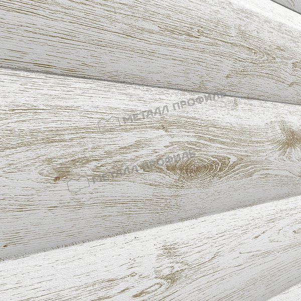 Сайдинг МЕТАЛЛ ПРОФИЛЬ Woodstock-28х330 (ECOSTEEL_MA-01-Беленый Дуб-0.5), заказать, купить, стоимость, доставка, цена, москва