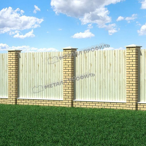 Профлист МЕТАЛЛ ПРОФИЛЬ С-8x1150-A (ECOSTEEL_MA-01-Беленый Дуб-0,5), заказать, купить, стоимость, доставка, цена, москва