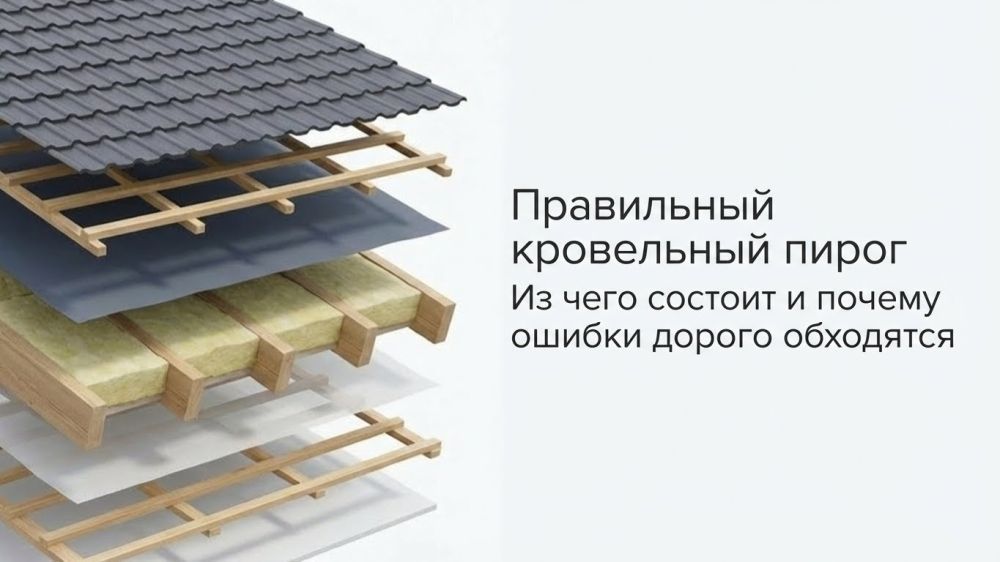 Что такое правильный кровельный пирог: слои, мембраны, утепление, вентиляция. Типичные ошибки и их последствия. Практический разбор для Москвы и МО — Feliz House.