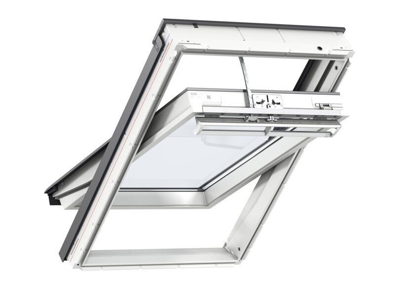 Мансардное окно Velux GLU 006430 на солнечной батарее Фелиз Хаус