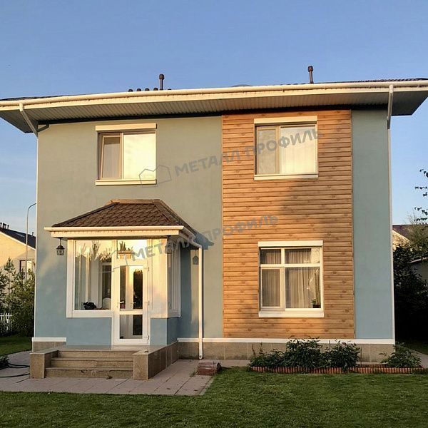 Сайдинг МЕТАЛЛ ПРОФИЛЬ Lбрус-XL-14х335 (ECOSTEEL_T-01-Сосна-0.5), заказать, купить, стоимость, доставка, цена, москва