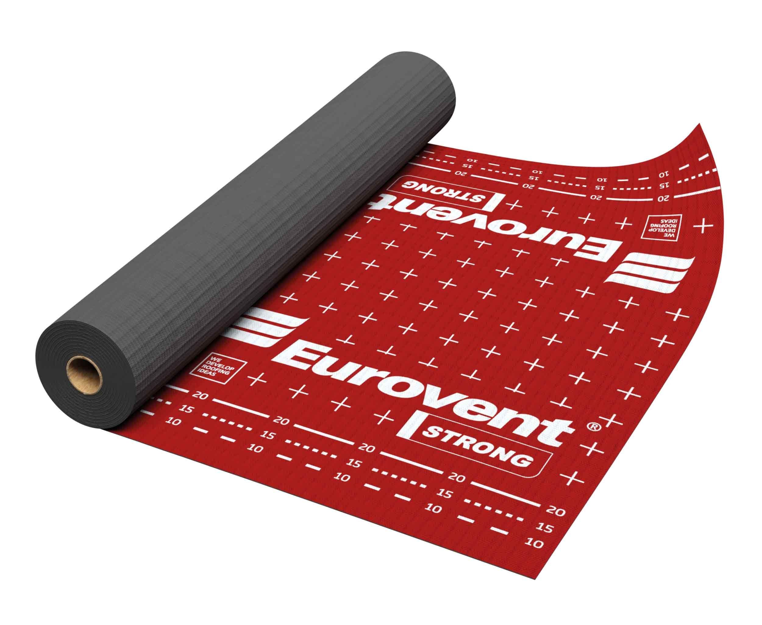 Диффузионная мембрана (ветрозащита) Eurovent STRONG 75м2/упак, заказать, купить, стоимость, доставка, цена, москва