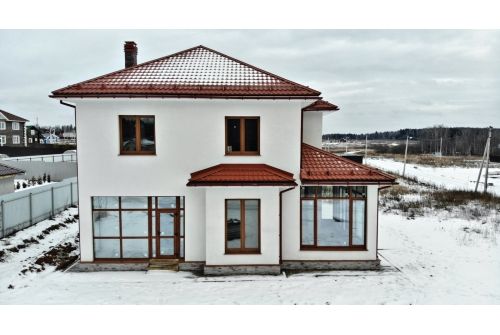 Металлочерепица Классик ("Classic") v01 0,5 Satin Matt RAL 8004 терракота, заказать, купить, стоимость, доставка, цена, москва