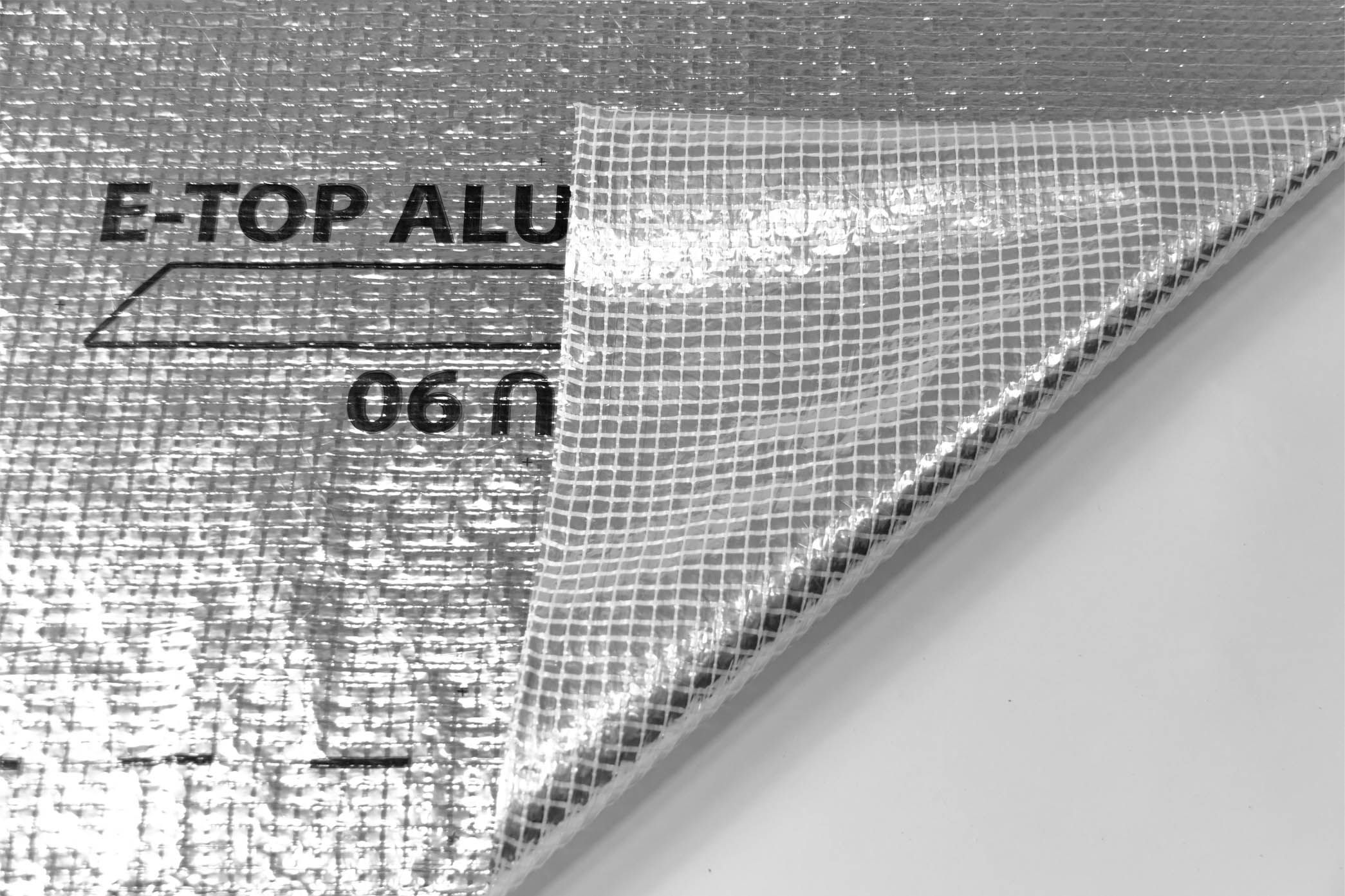 Пленка пароизоляционная отражающая E-TOP ALU 90, заказать, купить, стоимость, доставка, цена, москва