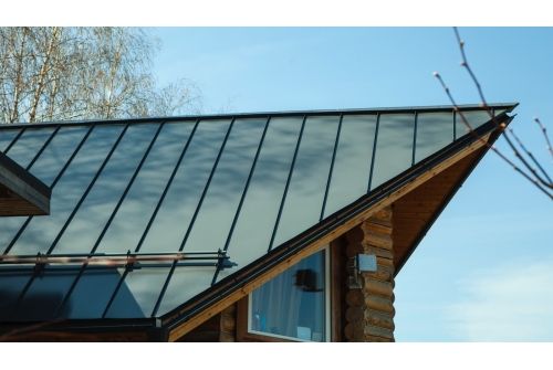 Кликфальц Grand Line 0,5 Satin с пленкой на замках RAL 7024 мокрый асфальт, заказать, купить, стоимость, доставка, цена, москва