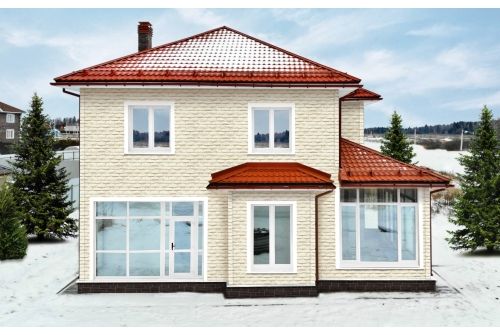 Металлочерепица Классик ("Classic") v01 0,5 Satin Matt RAL 8004 терракота, заказать, купить, стоимость, доставка, цена, москва