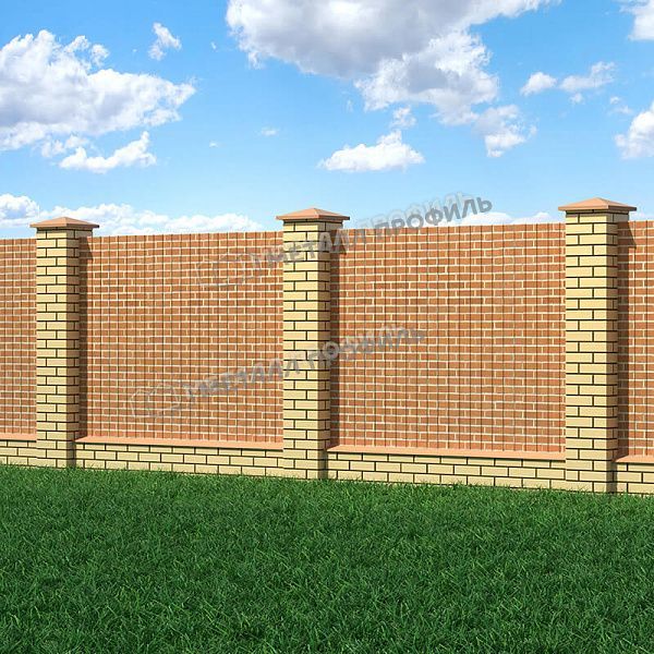Профлист МЕТАЛЛ ПРОФИЛЬ С-8x1150-A (ECOSTEEL-01-Кирпич-0,5), заказать, купить, стоимость, доставка, цена, москва
