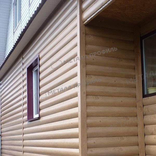 Сайдинг МЕТАЛЛ ПРОФИЛЬ Woodstock-28х330 (ECOSTEEL_MA-01-Сосна-0.5), заказать, купить, стоимость, доставка, цена, москва