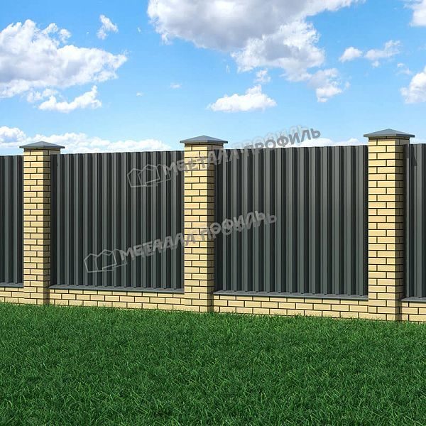 Профлист МЕТАЛЛ ПРОФИЛЬ Н-75x750-A (ПЭ-01-7024-0,7), заказать, купить, стоимость, доставка, цена, москва
