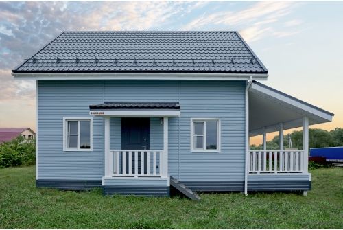 Металлочерепица Классик ("Classic") v01 0,5 Satin RAL 7016 антрацитово-серый, заказать, купить, стоимость, доставка, цена, москва