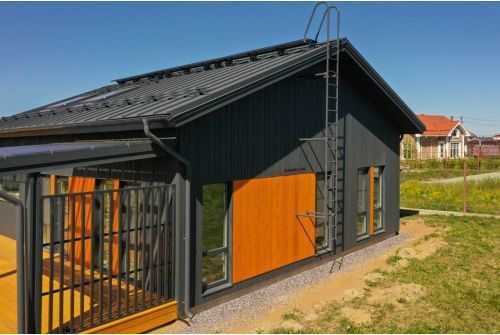Кликфальц Grand Line 0,5 GreenCoat Pural BT, matt с пленкой на замках RR2H3 (RAL 7016 антрацитово-серый), заказать, купить, стоимость, доставка, цена, москва