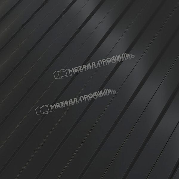 Профлист МЕТАЛЛ ПРОФИЛЬ С-8x1150-A (ПЭ-01-9005-0,45), заказать, купить, стоимость, доставка, цена, москва