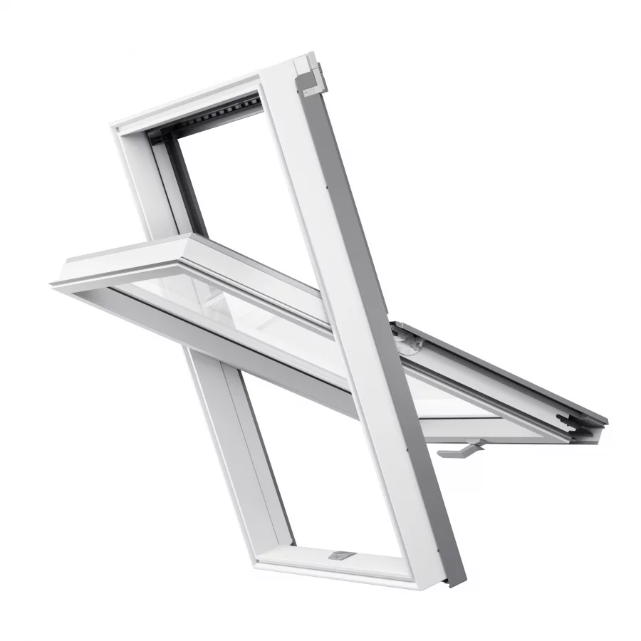 Мансардное окно RoofLite TRIO PVC APY B1500 Фелиз Хаус