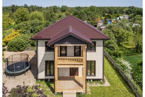 Металлочерепица Классик ("Classic") v01 0,5 Satin RAL 8017 шоколад, заказать, купить, стоимость, доставка, цена, москва