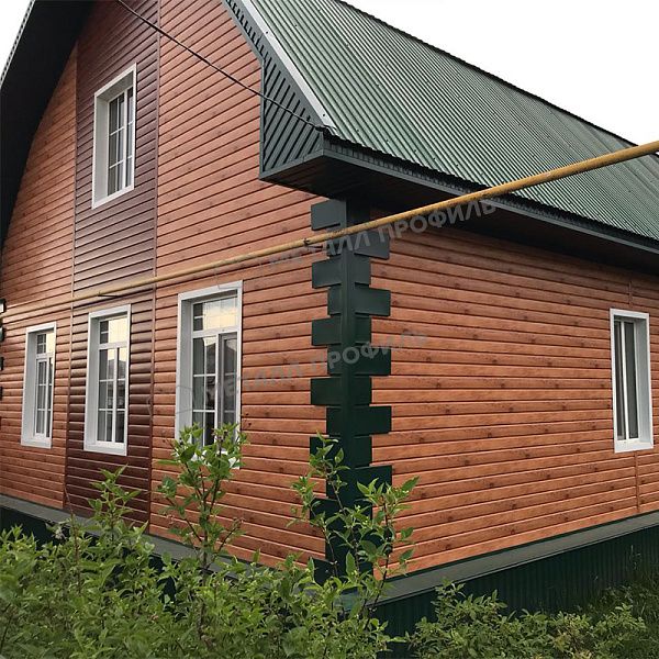 Сайдинг МЕТАЛЛ ПРОФИЛЬ Woodstock-28х330 (ECOSTEEL-01-Сосна-0.5), заказать, купить, стоимость, доставка, цена, москва