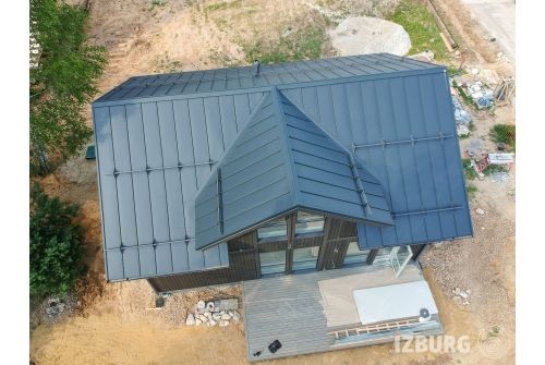 Кликфальц Grand Line 0,5 GreenCoat Pural BT, matt с пленкой на замках RR2H3 (RAL 7016 антрацитово-серый), заказать, купить, стоимость, доставка, цена, москва