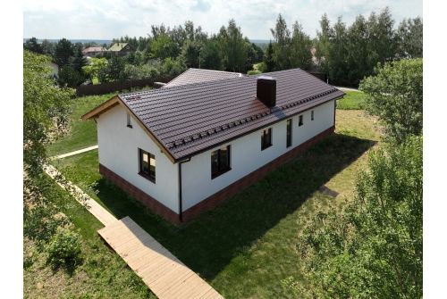 Металлочерепица Классик ("Classic") v01 0,5 Satin RAL 8017 шоколад, заказать, купить, стоимость, доставка, цена, москва