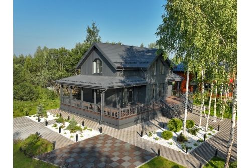 Металлочерепица Классик ("Classic") v01 0,5 Satin Matt TX RAL 7024 мокрый асфальт, заказать, купить, стоимость, доставка, цена, москва