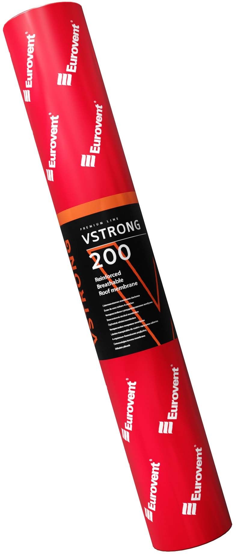 Диффузионная мембрана (ветрозащита) Eurovent VSTRONG 75м2/упак, заказать, купить, стоимость, доставка, цена, москва