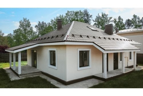 Металлочерепица Классик ("Classic") v01 0,5 Satin RAL 8017 шоколад, заказать, купить, стоимость, доставка, цена, москва