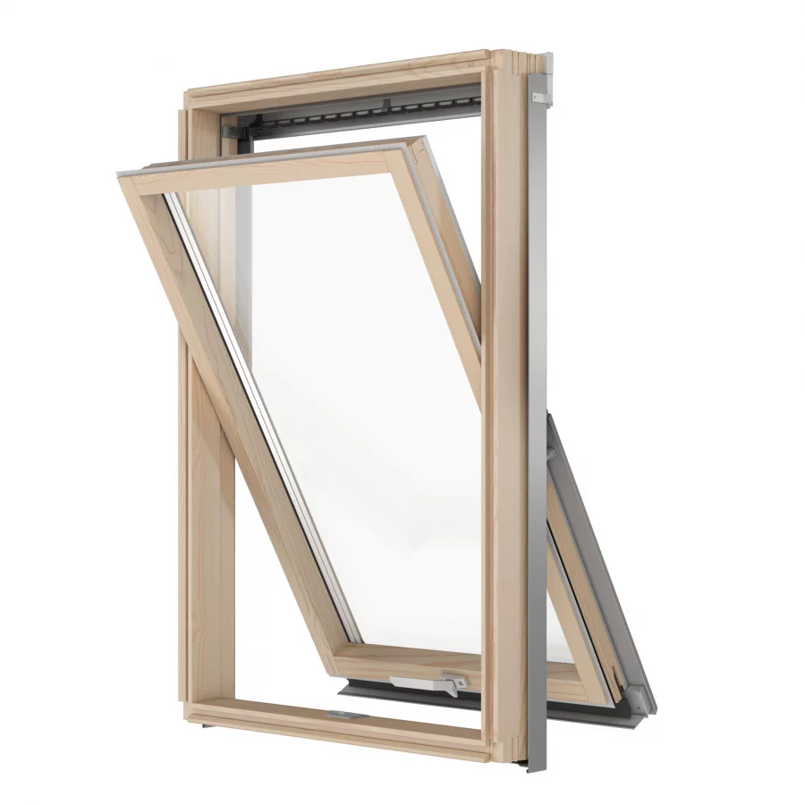 Мансардное окно RoofLite TRIO PINE AAY B1500 Фелиз Хаус