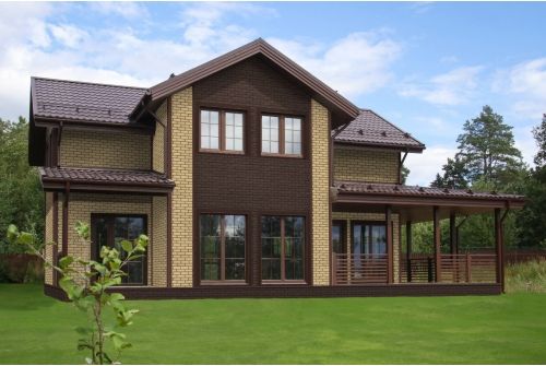 Металлочерепица Классик ("Classic") v01 0,5 Satin RAL 8017 шоколад, заказать, купить, стоимость, доставка, цена, москва