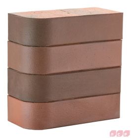 Облицовочный кирпич ЛСР красный флэш, гладкий, полнотелый, 1 НФ, R60
