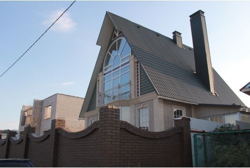 Металлочерепица Классик ("Classic") v01 0,5 Satin Matt RAL 7024 мокрый асфальт, заказать, купить, стоимость, доставка, цена, москва