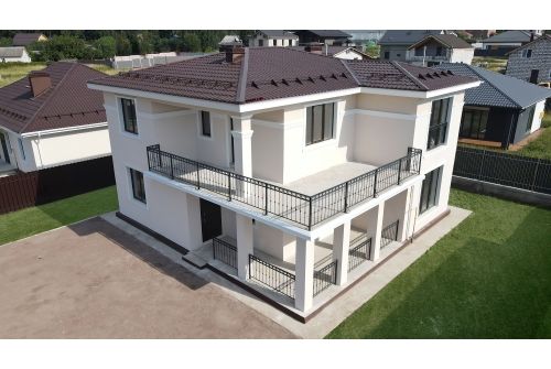 Металлочерепица Классик ("Classic") v01 0,5 Satin RAL 8017 шоколад, заказать, купить, стоимость, доставка, цена, москва