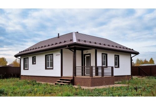 Металлочерепица Классик ("Classic") v01 0,5 Satin RAL 8017 шоколад, заказать, купить, стоимость, доставка, цена, москва