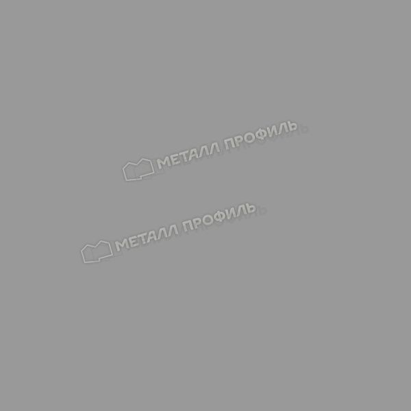 Заглушка конька круглого простая NormanMP (ПЭ-01-9006-0.5), заказать, купить, стоимость, доставка, цена, москва