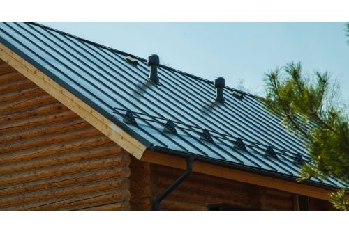 Кликфальц Grand Line 0,5 Satin с пленкой на замках RAL 7024 мокрый асфальт, заказать, купить, стоимость, доставка, цена, москва