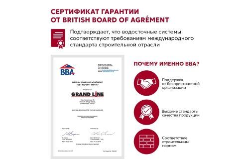 Комплект водосточной системы Классика 120 ПВХ GL, 6 м/3м белый (RAL 9003) купить в Москве цена с доставкой в Фелиз Хаус