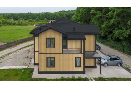 Металлочерепица Классик ("Classic") v01 0,5 Satin Matt RAL 7024 мокрый асфальт, заказать, купить, стоимость, доставка, цена, москва