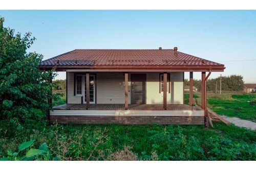 Металлочерепица Классик ("Classic") v01 0,5 Satin RAL 8017 шоколад, заказать, купить, стоимость, доставка, цена, москва