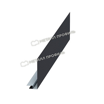 Планка карнизного свеса сложная 250х50х3000 (VALORI-20-Grey-0.5), заказать, купить, стоимость, доставка, цена, москва