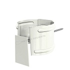Держатель трубы (на кирпич) МЕТАЛЛ ПРОФИЛЬ Foramina PUR D100 Ral 9010