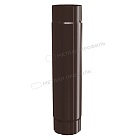 Труба соединительная МЕТАЛЛ ПРОФИЛЬ GRANDSYSTEM D90х1000 Ral 8017