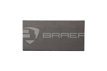 Тротуарная плитка BRAER Сити 600 x 300, Серый, 80 мм