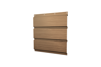 Софит металлический без перфорации 0,45 Print Elite с пленкой Honey Wood TwinColor, заказать, купить, стоимость, доставка, цена, москва