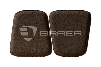 Тротуарная плитка BRAER Классико круговая, Коричневый, 60 мм