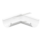 Угол желоба внутренний МЕТАЛЛ ПРОФИЛЬ Foramina PUR D150 Ral 9010