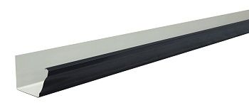 Желоб прямоугольный Vortex Matt 127мм 3м RAL 7024 купить в Москве цена с доставкой в Фелиз Хаус